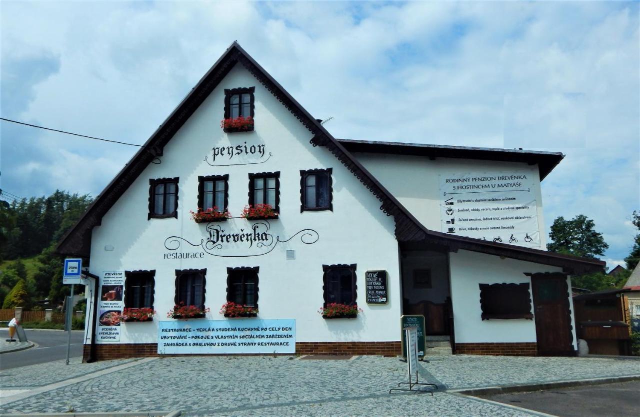 Penzion Dřevěnka Osecna Exterior foto